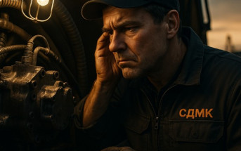 Диагностика шума гидронасоса спецтехники специалистом компании «СДМК».
